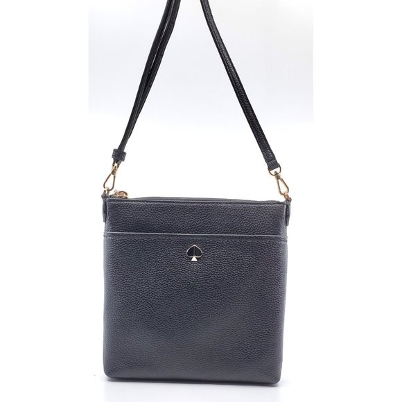 NWOT Kate Spade New York Black Polly Small Swing - Picture 3 of 5